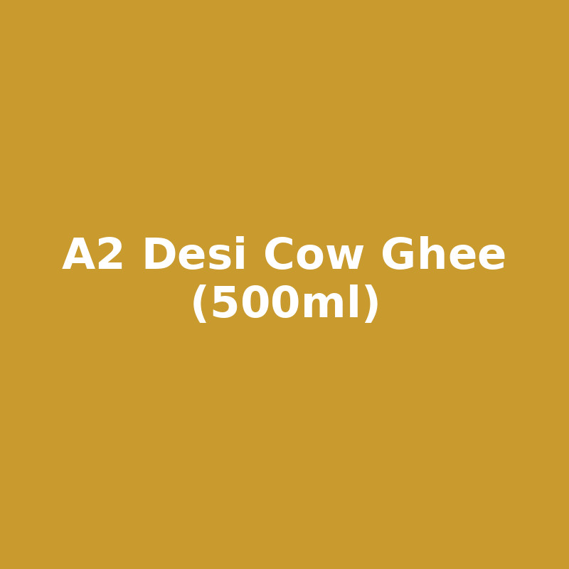 Dairy & Ghee