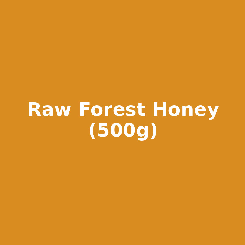 Raw Forest Honey