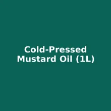Cold-Pressed Mustard Oil (1L)